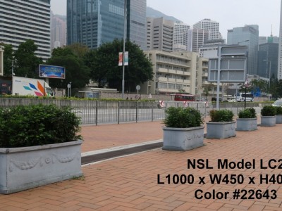NSL Model LC2 Fibreglass Reinforced Planters